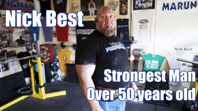 Nick Best Deadlifts 600 pounds 17 times! - World's Strongest Man over 50 | Team Performax