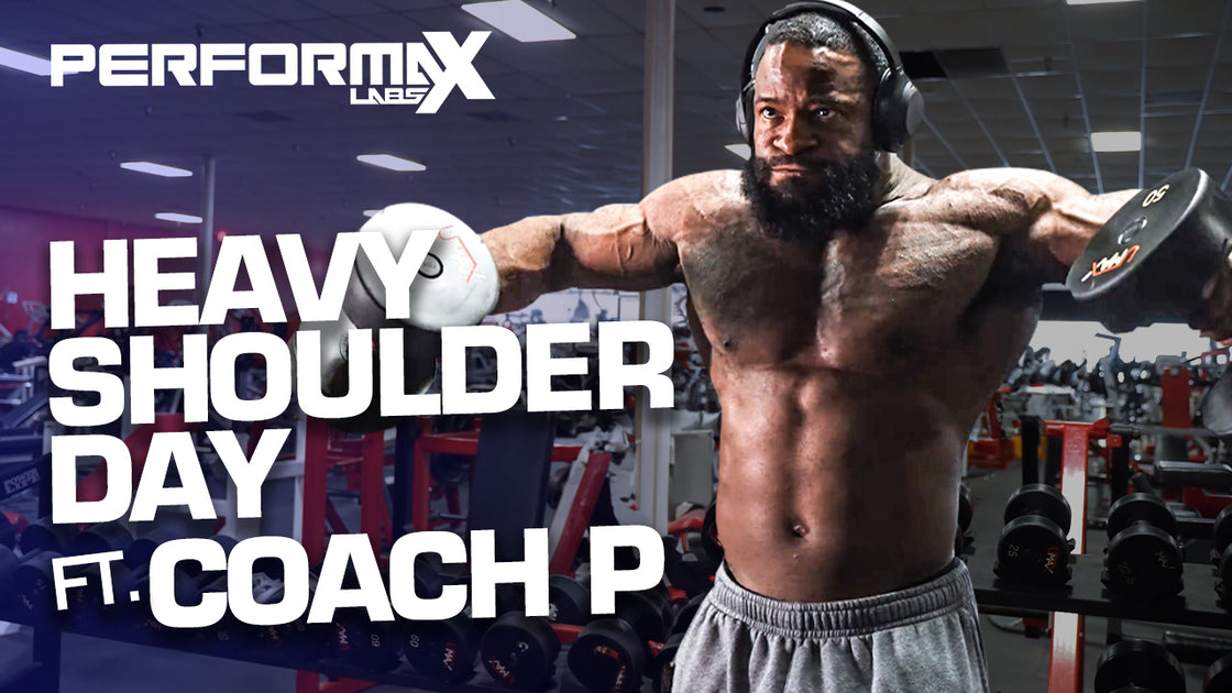 Heavy Shoulder Day Ft. Jairus "Coach P" Propst Performax Labs