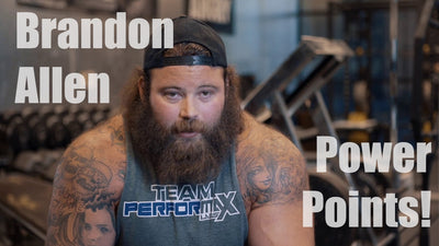 Brandon Allen on High Bar & Low Bar Squats - Power Points | PerforMax Labs