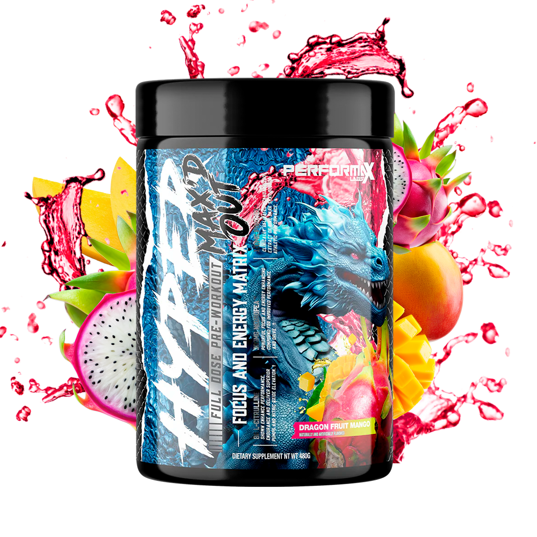 HyperMax'd Out | Fully Dosed Pre Workout - PerforMax Labs – Performax Labs