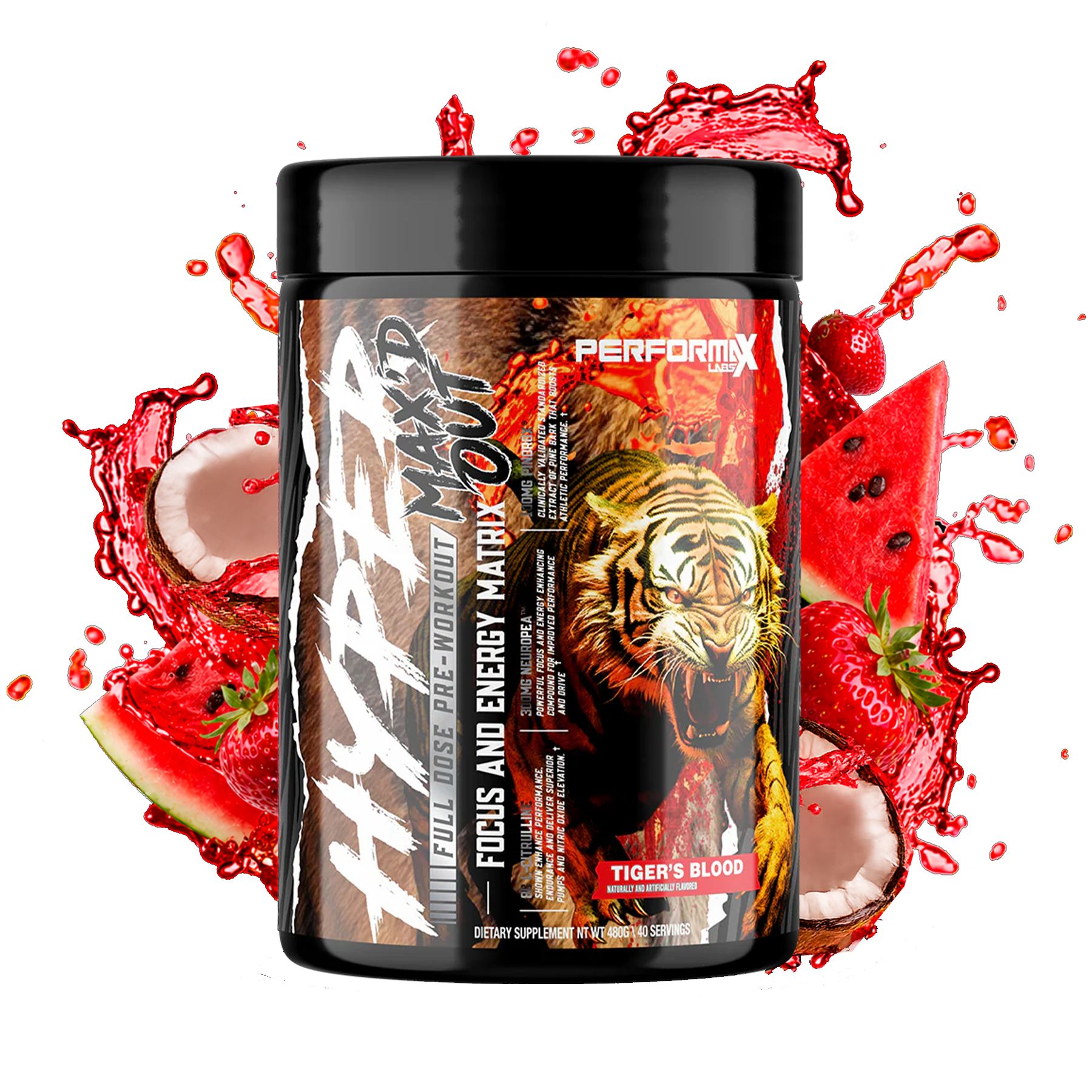 HyperMax'd Out | Fully Dosed Pre Workout - PerforMax Labs – Performax Labs