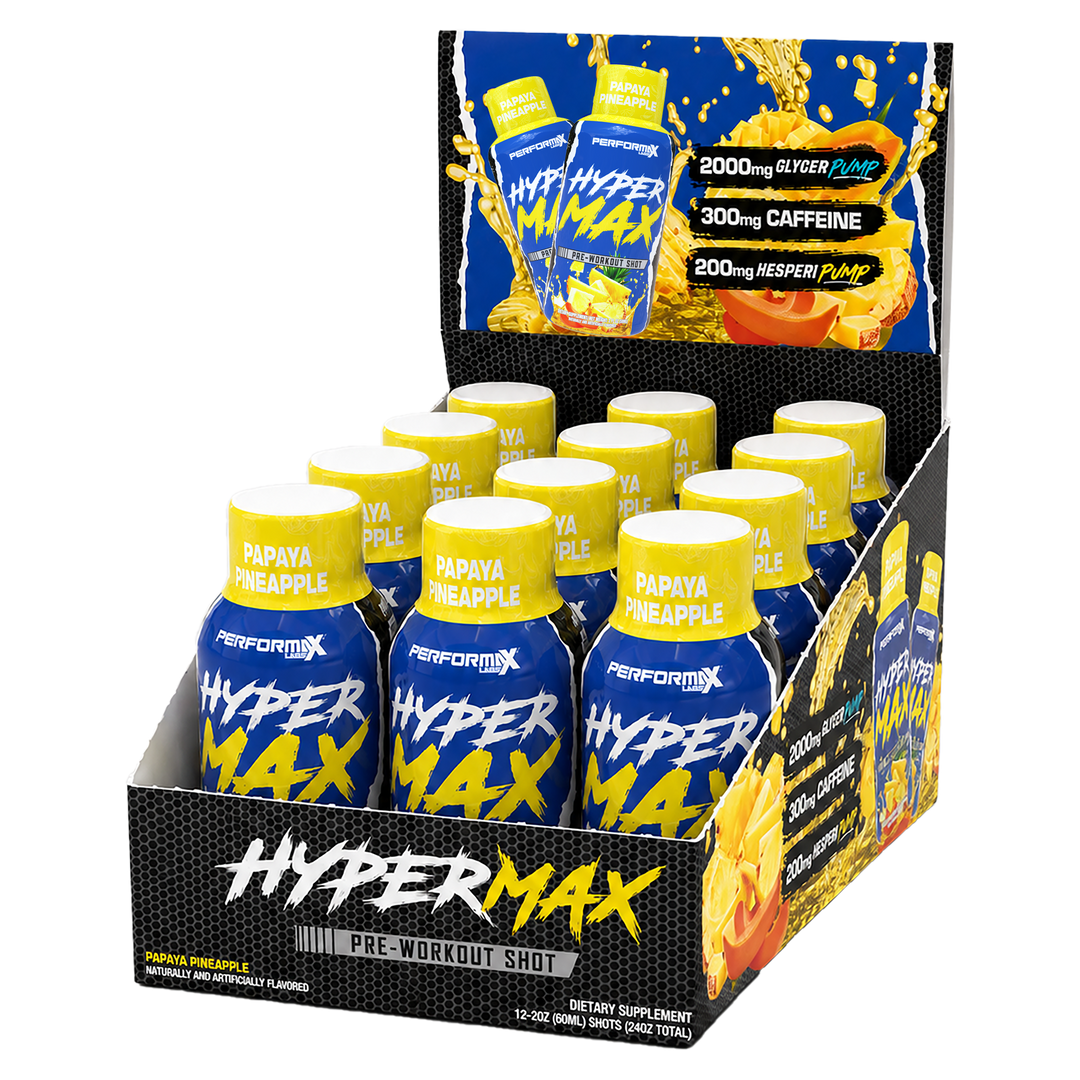 Hyper Max | Pre Workout Shot Case (12ct) – Performax Labs