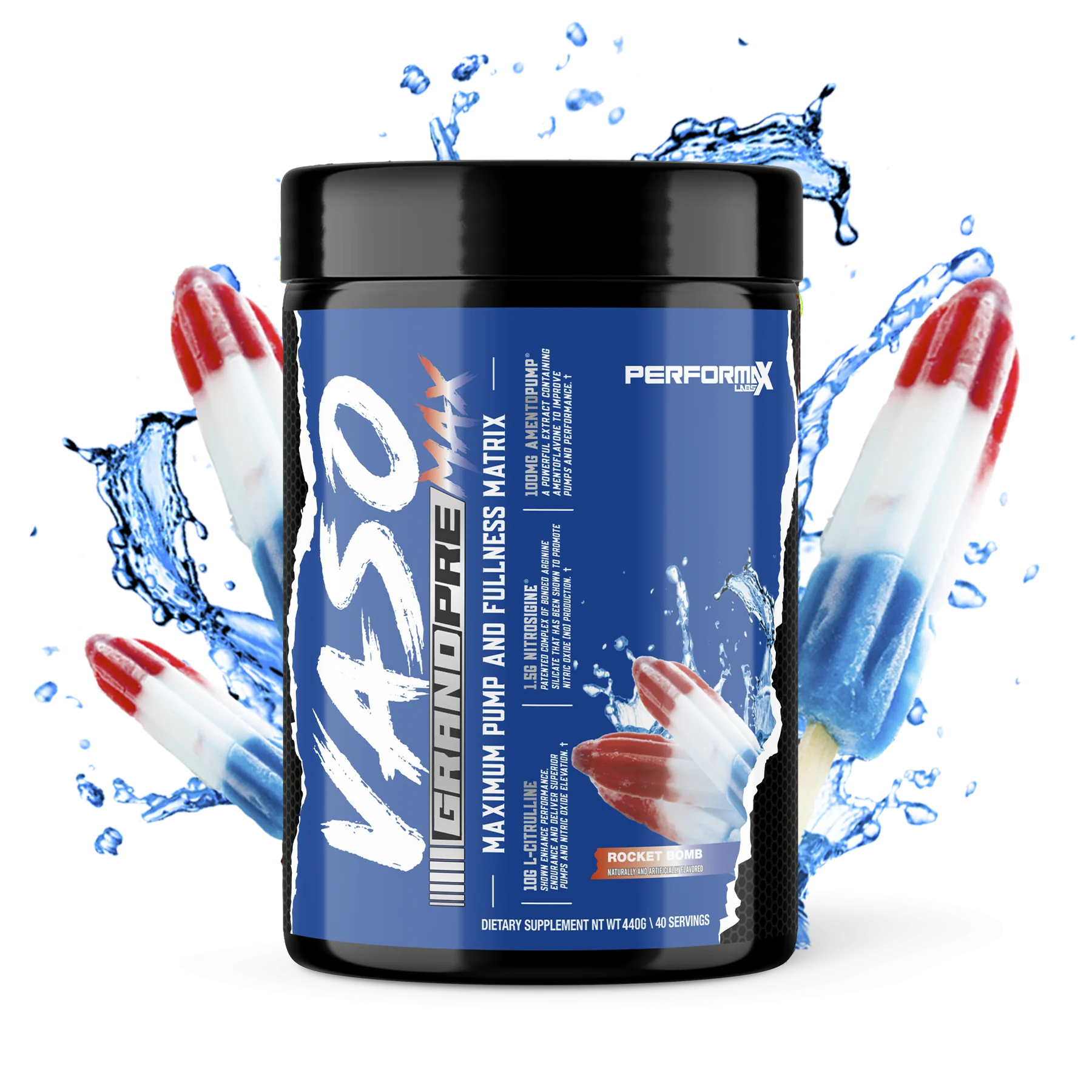 VasoMax Grand Pre | Non-Stim Pre Workout Pump Powder - PerforMax Labs ...